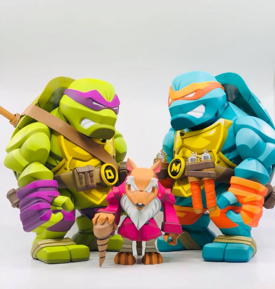 flipping ninja turtle toys